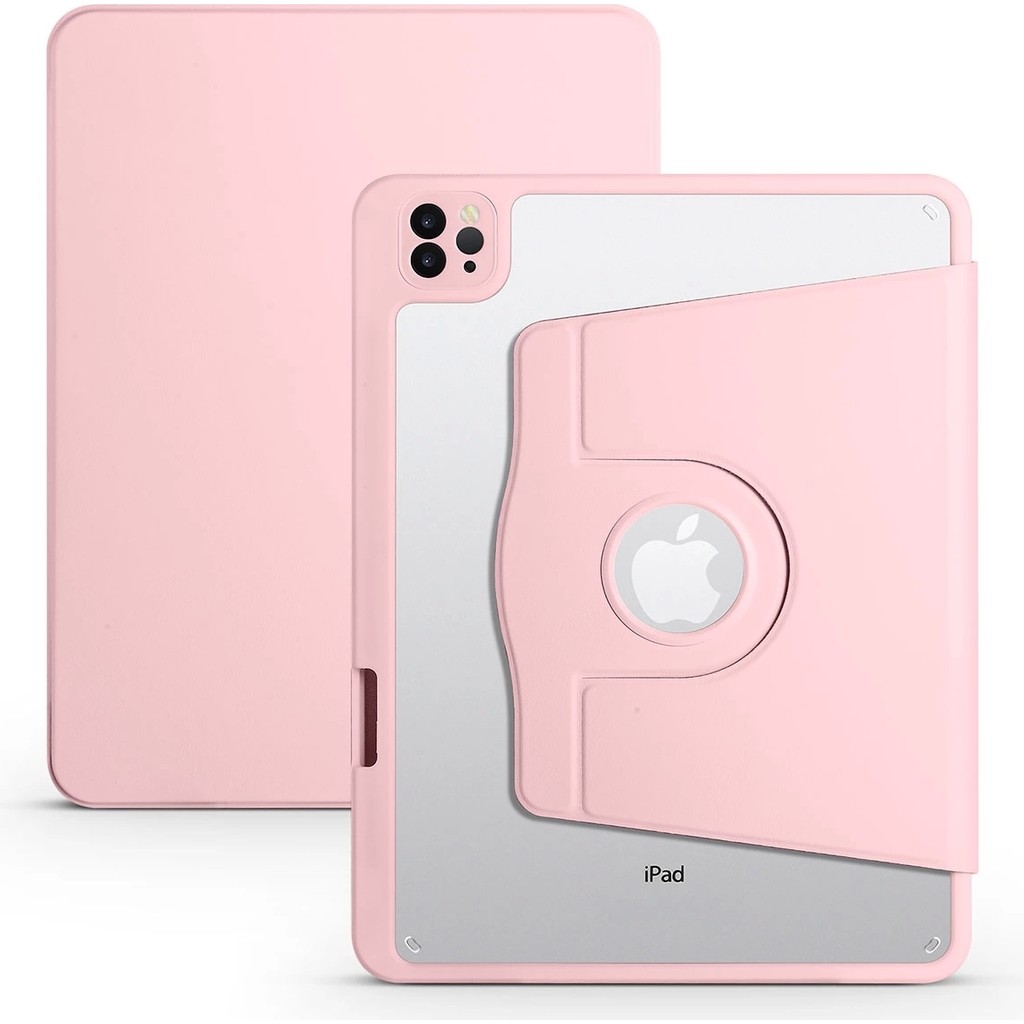 RedClick Apple iPad Air 11 2024 Kılıf Redclick Termik Kalem Bölmeli Dönebilen Standlı Kılıf - Pembe Tablet Kılıfı Fiyatı