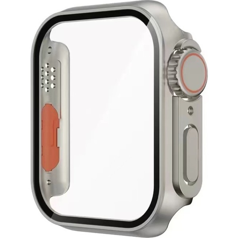 RedClick Apple Watch 44MM - Watch Ultra 49MM Kasa Dönüştürücü ve Ekran Koruyucu Watch Gard 27 - Gri Cep Telefonu Ekran Koruyucusu Fiyatı