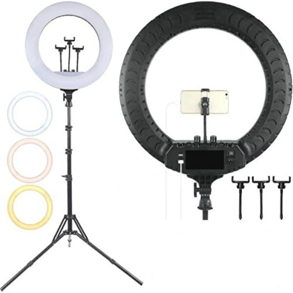 Redclick Ring Light Makyaj Çekim Işığı Güzellik Merkezi Ring Light 21 Inç + 2.1 Metre Tirpod Video Kamera Aksesuarları Fiyatı