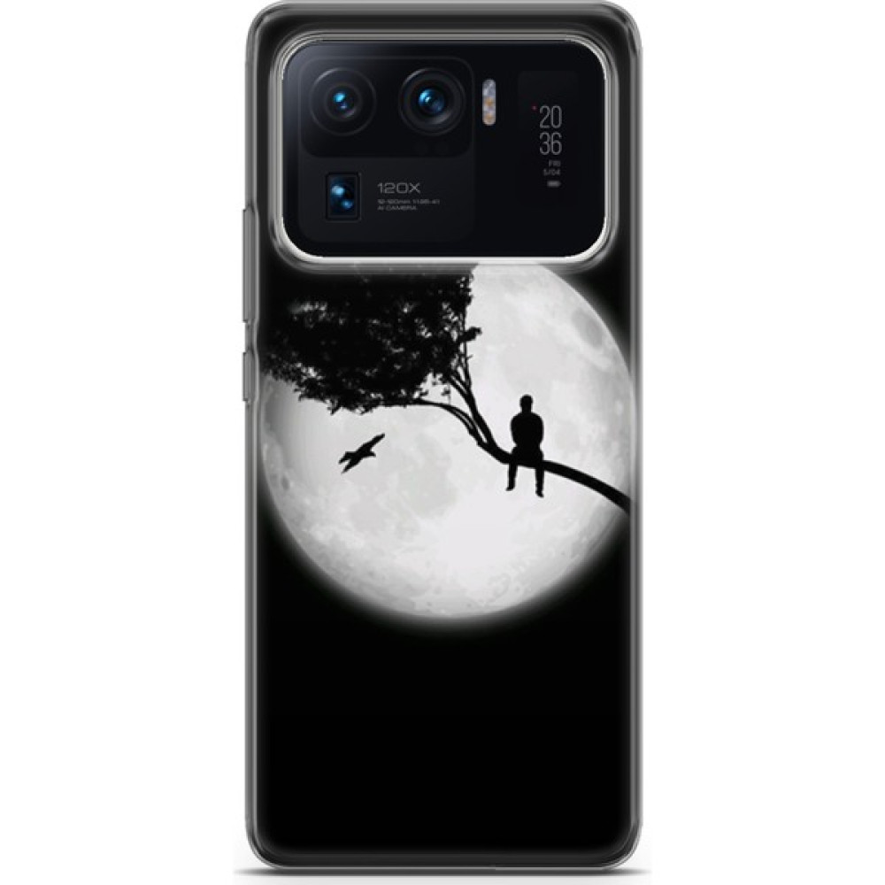 RedClick Xiaomi Mi 11 Ultra Uyumlu Kılıf Miraks 14 Özgür Dolunay Cover Kılıf Beyaz Cep Telefonu Kılıfı Fiyatı