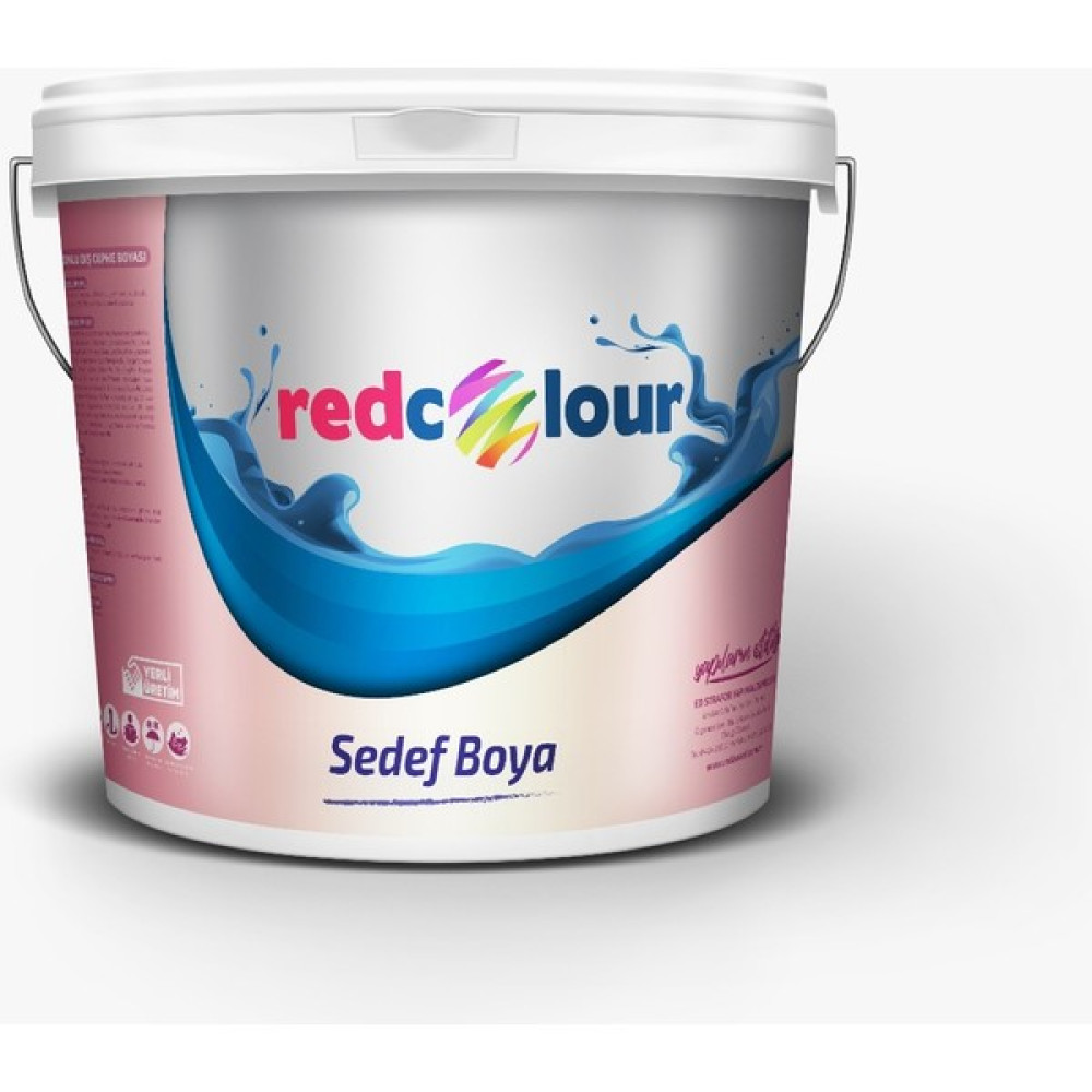 Redcolour Sedef Boya Gümüş - 9 KG Boyalar Fiyatı