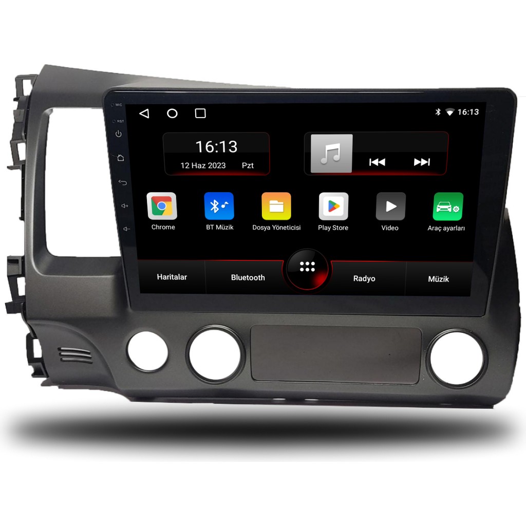 Redhat Honda Civic Fd6 Android Carplay Multimedya 2007-2011 2gb Ram + 32GB Hafıza + 4 Çekirdek RAM Bellekler Fiyatı