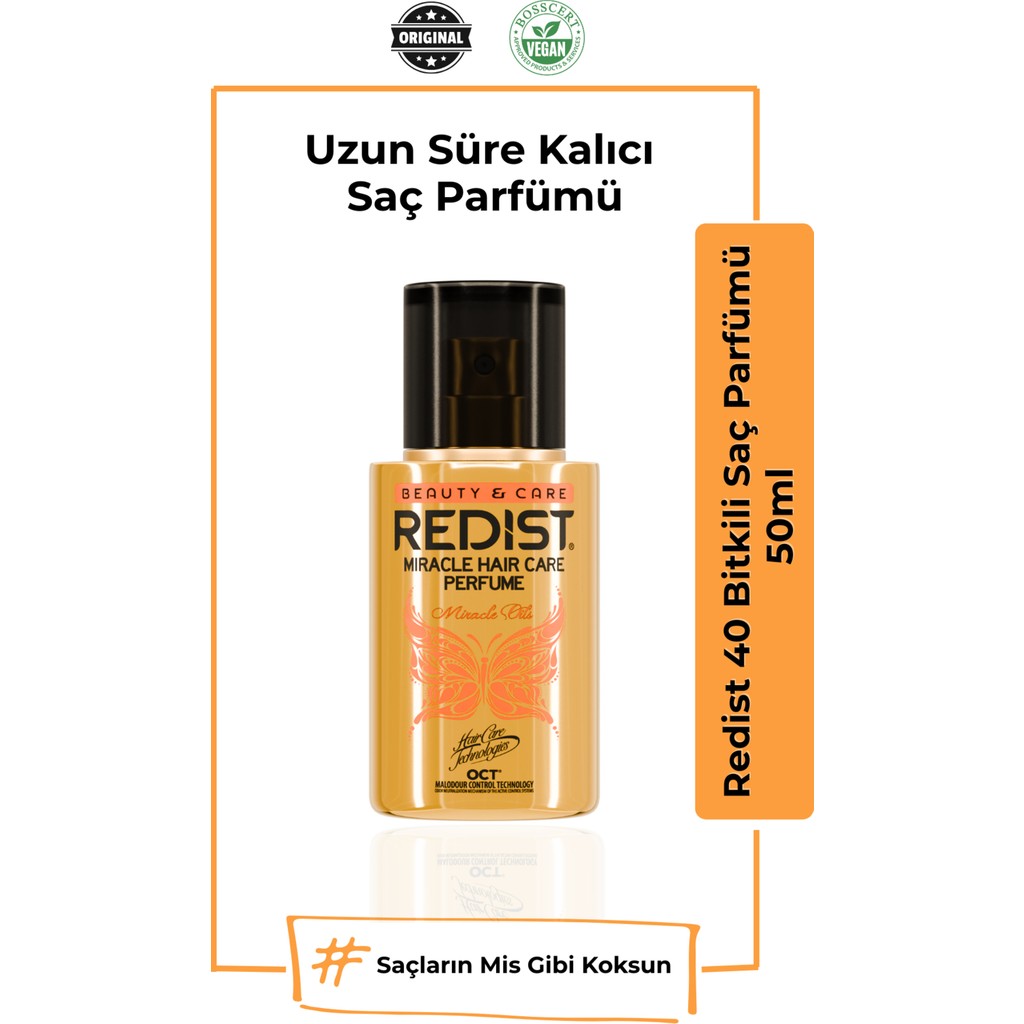 Redist 40 Bitkili Saç Parfümü 50ml | Saçların Mis Gibi Koksun Parfümler Fiyatı
