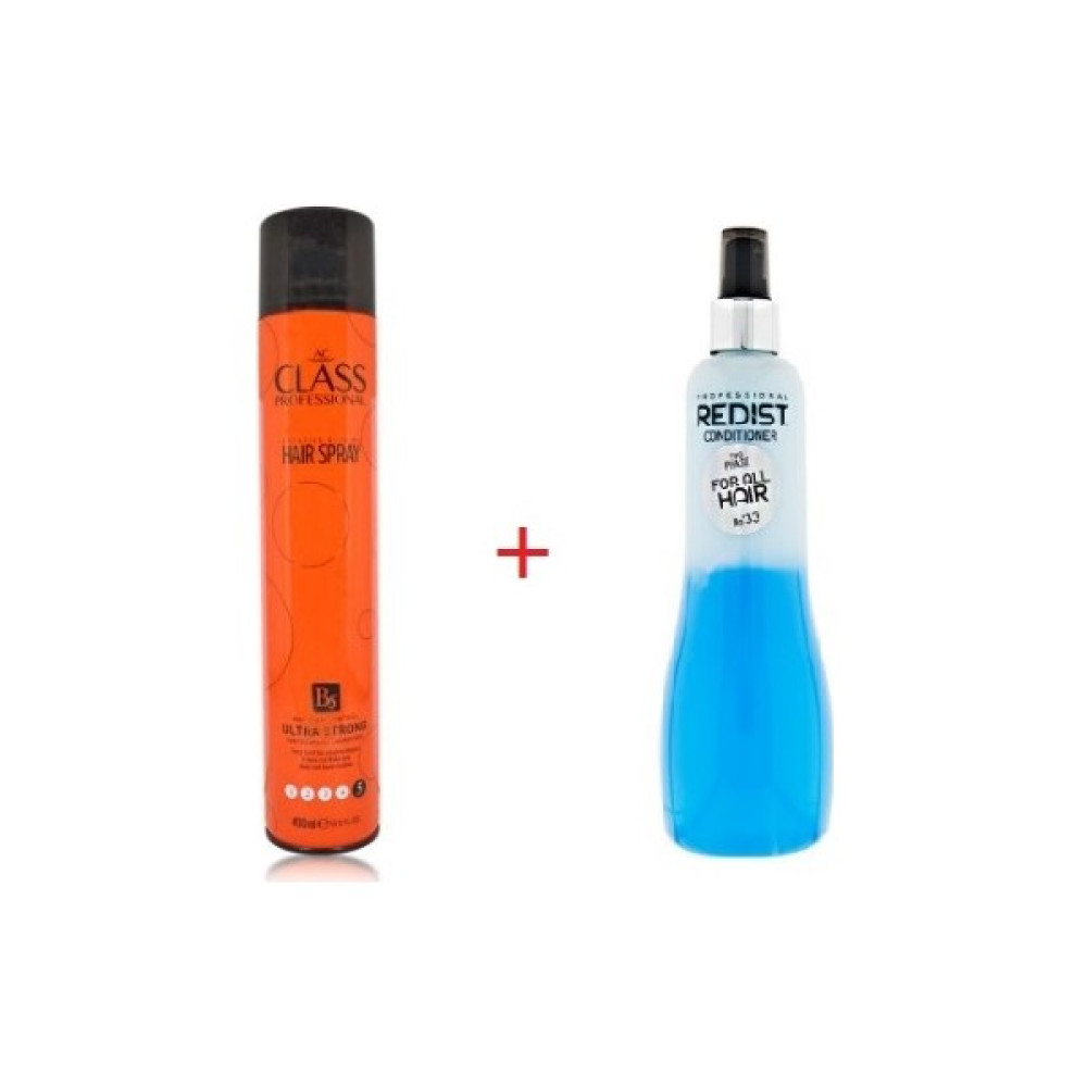 Redist Ac Class Saç Spreyi 400 ml + Redist Mavi Fön Suyu 400 ml Saç Şekillendirici Sprey Fiyatı