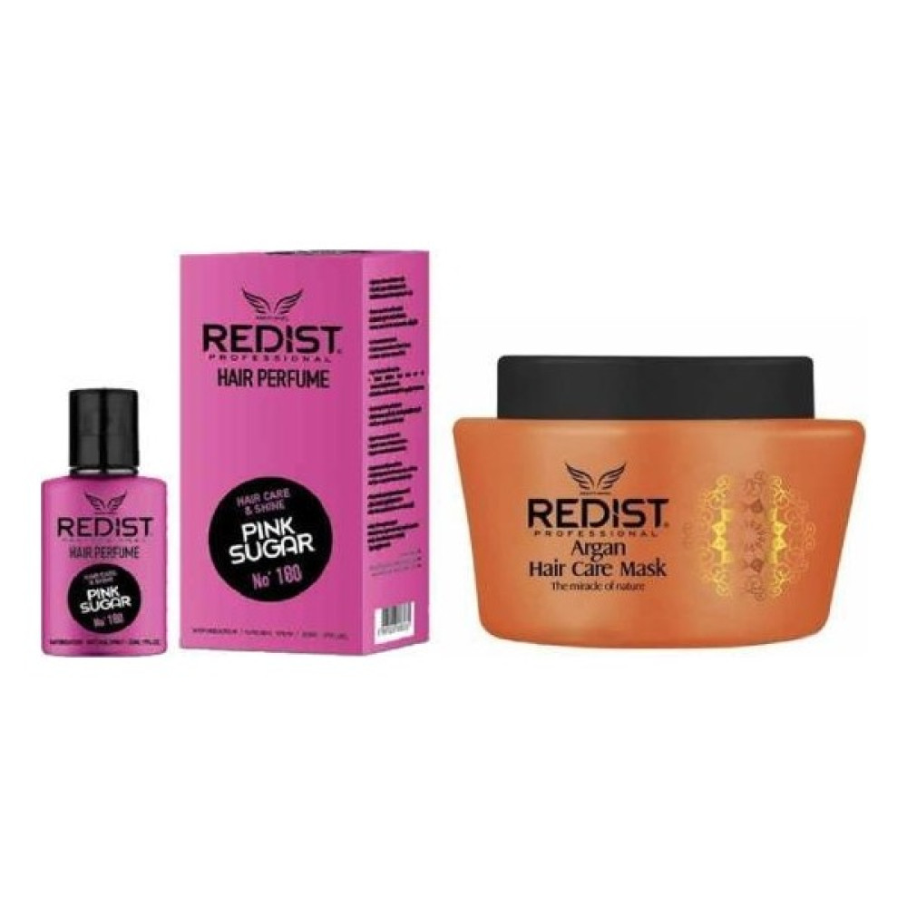 Redist Argan Yağ Saç Bakım Maskesi 500 ml - Redist Pink Sugar NO:180 Saç Parfümü 50 ml Saç Bakım Maskeleri & Serumlar & Spreyler Fiyatı