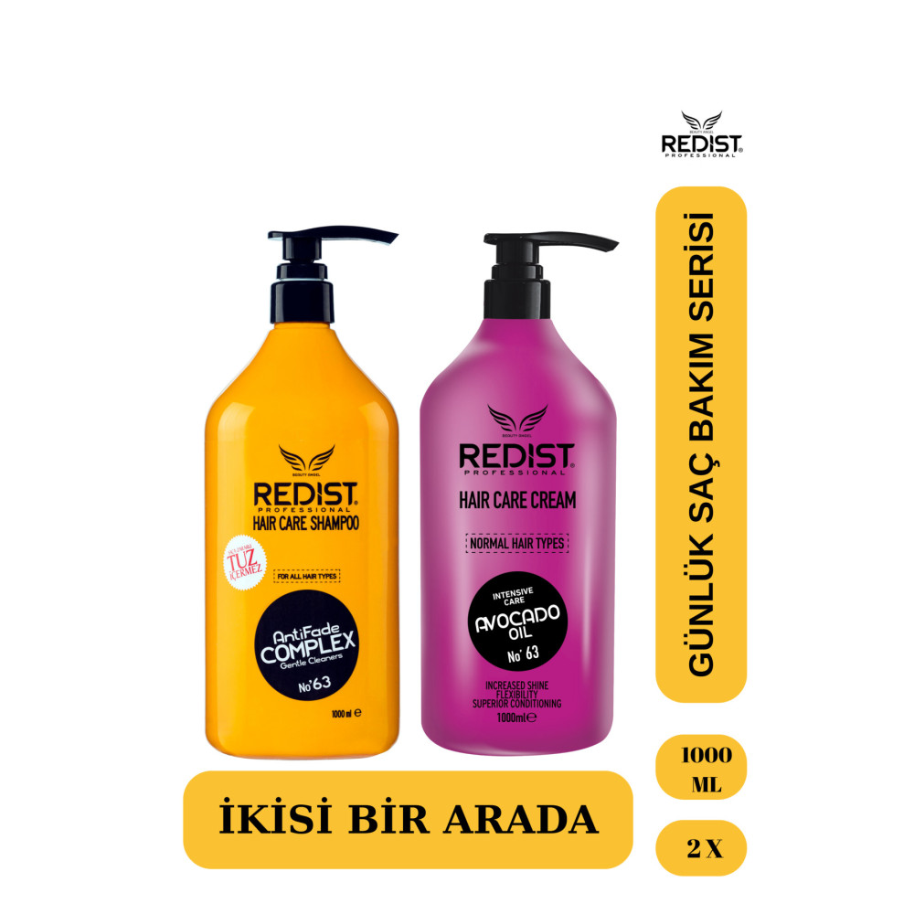 Redist Tuzsuz Saç Şampuanı Ve Avacado Kremi 2in1 Set Şampuan ve Saç Kremi Fiyatı
