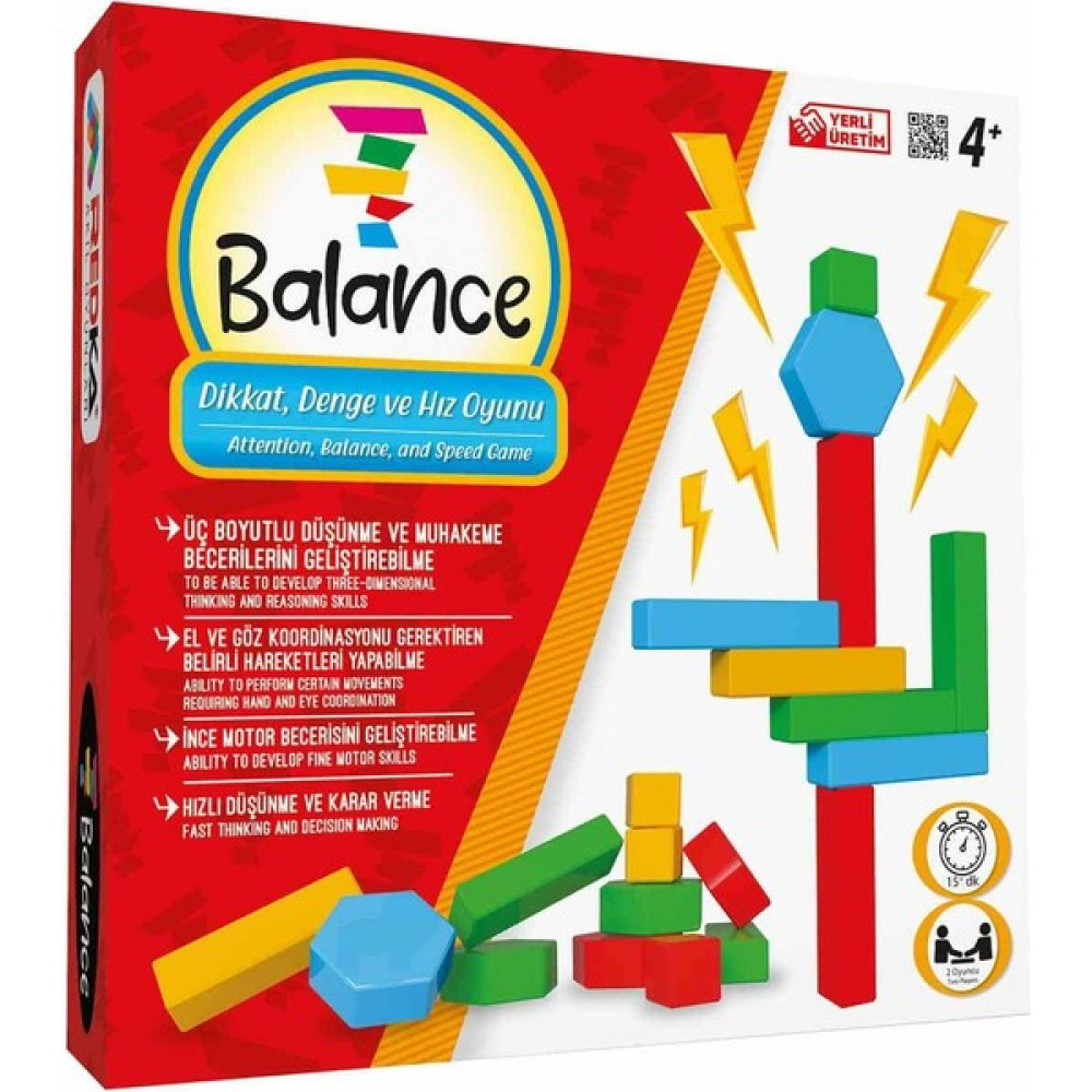 Redka Balance Denge Oyunu - Renkli Çocuk Oyuncağı Fiyatı