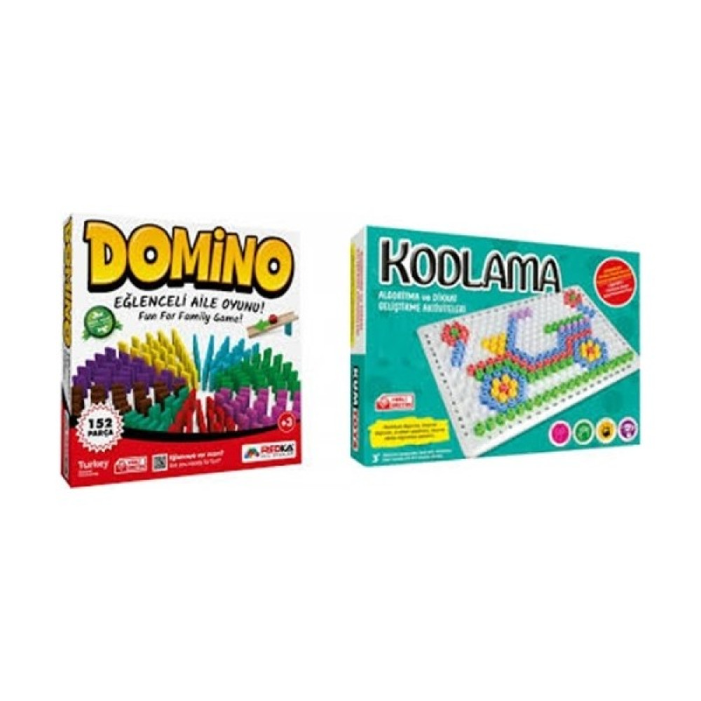 Redka Domino + Kodlama (2'li Set) Eğitici Oyuncak Fiyatı