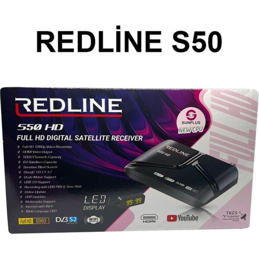 Redline S50 Hd Uydu Cihazı - Siyah Oto Boyaları Fiyatı