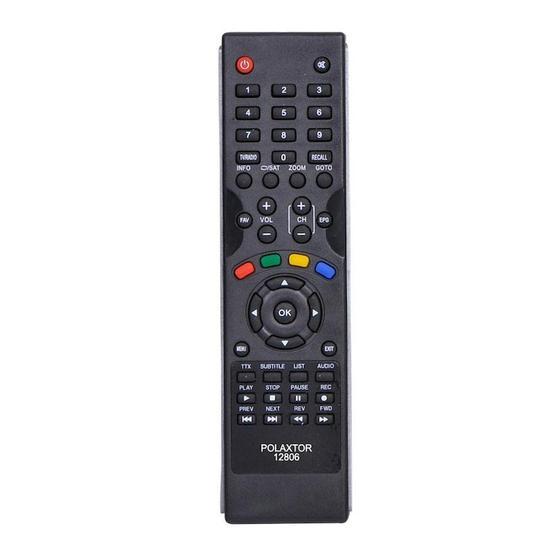 Redline TS 50 HD PLUS Uydu Alıcı Kumandası