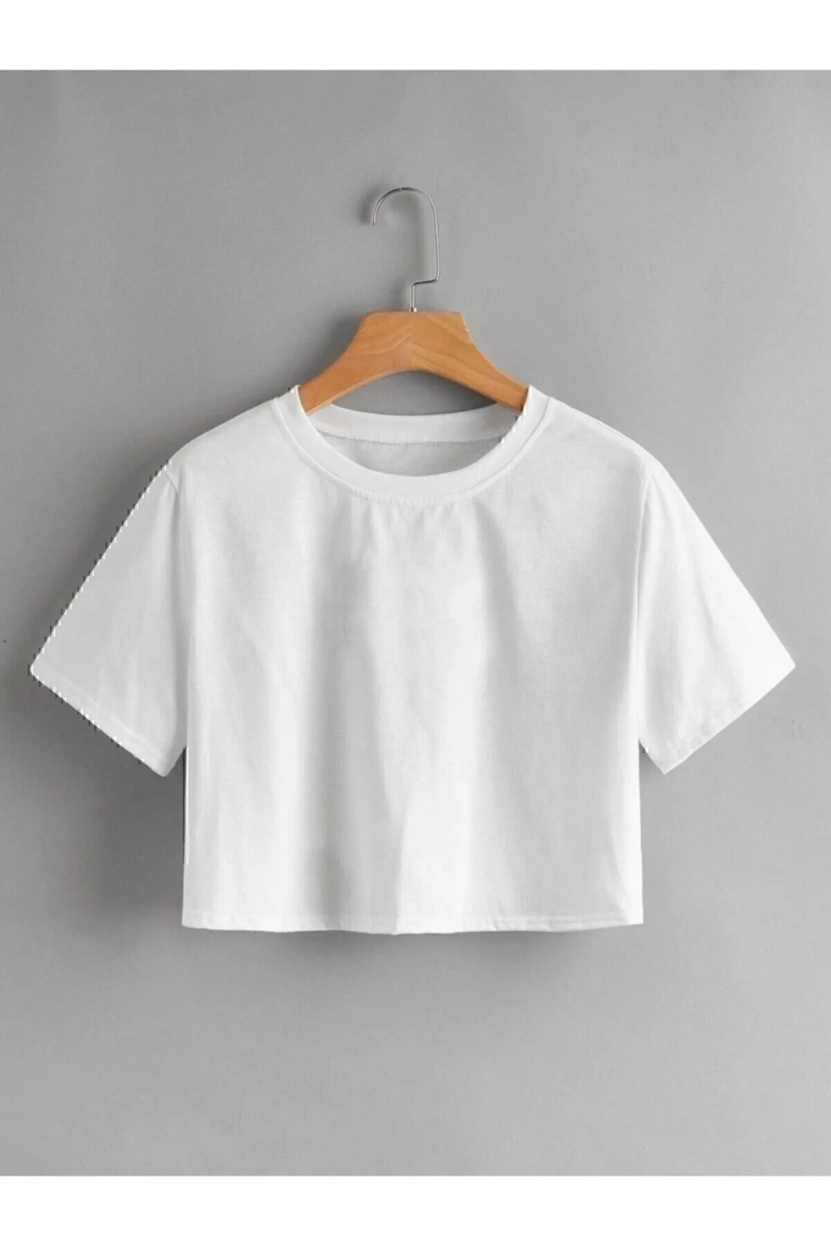 Redo Kadın Beyaz Crop Tshirt M Beden" Bayan T-shirt Fiyatı