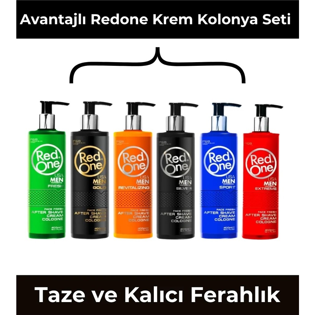 Redone Krem Kolonya 6 Lı Eko Paket Kolonya & Gülsuyu Fiyatı