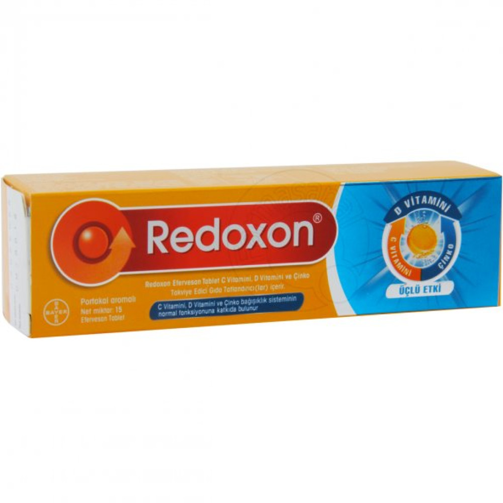 Redoxon Uclu Etki C Vitamini D Vitamini Cinko Efervesan 15 Tablet Kişisel Bakım Gereçleri Fiyatı