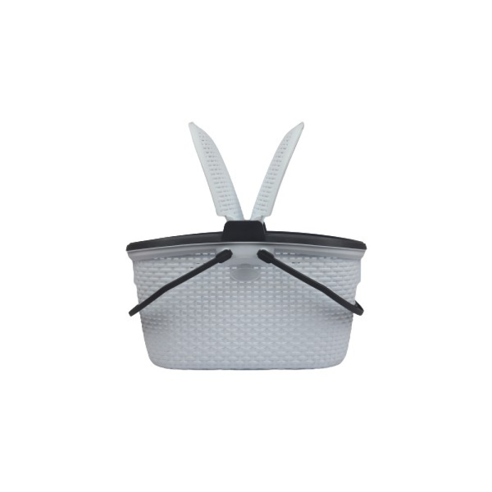 Redro Home Rattan Desenli Piknik Sepeti 30 lt - Beyaz Mangal & Barbekü Malzemeleri Fiyatı