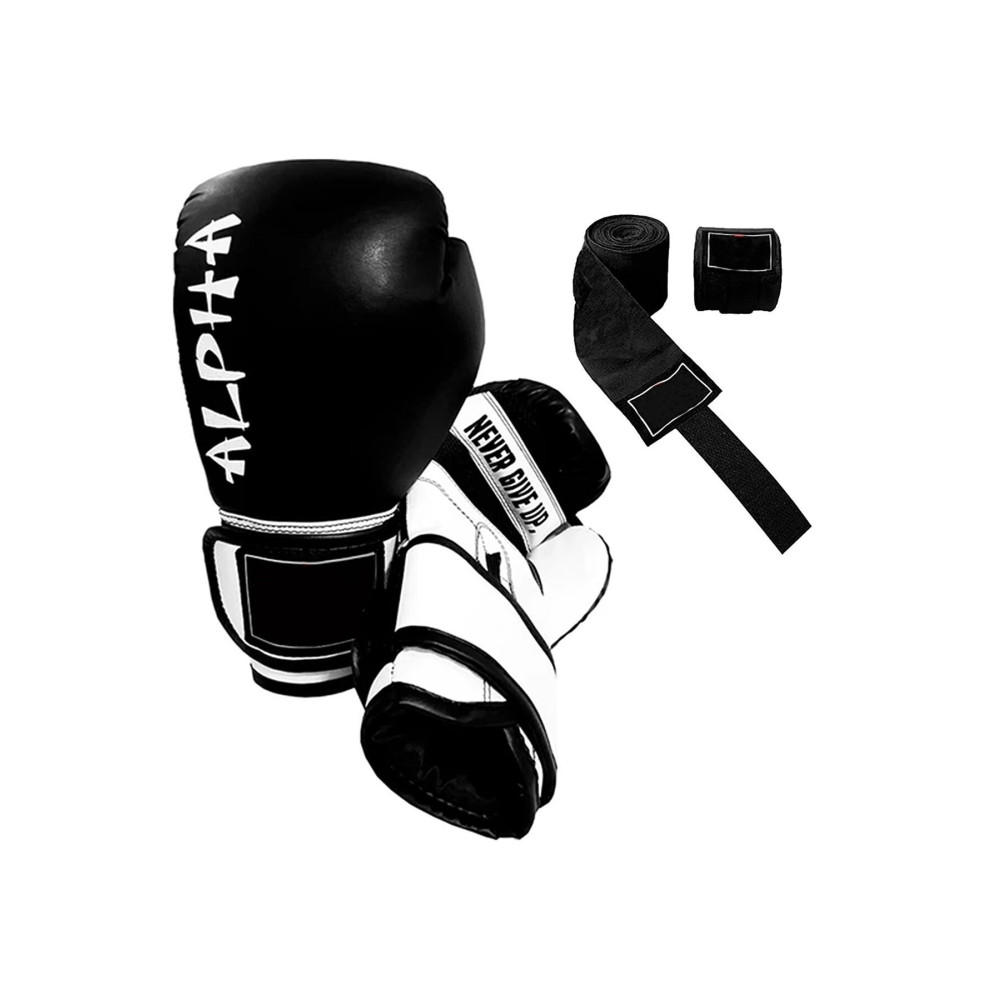 REDZEUS Alpha Boks Eldiveni Boks Bandajı 2li Set Boxing Gloves Kick Boks Eldiven Seti Bandaj Takımı 12 oz Beden Diğer Spor Ürünleri Fiyatı