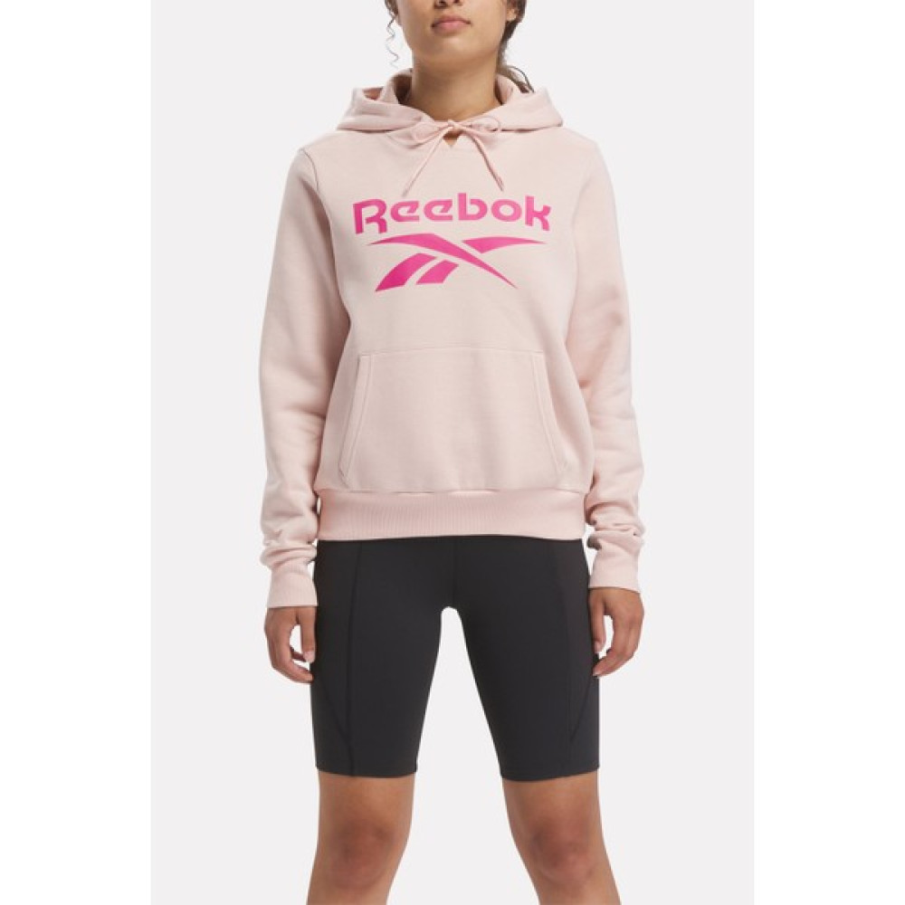 Reebok Id Bıg Logo Fleece Açık Pembe Kadın Eşofman Üstü Kadın Eşofman Fiyatı