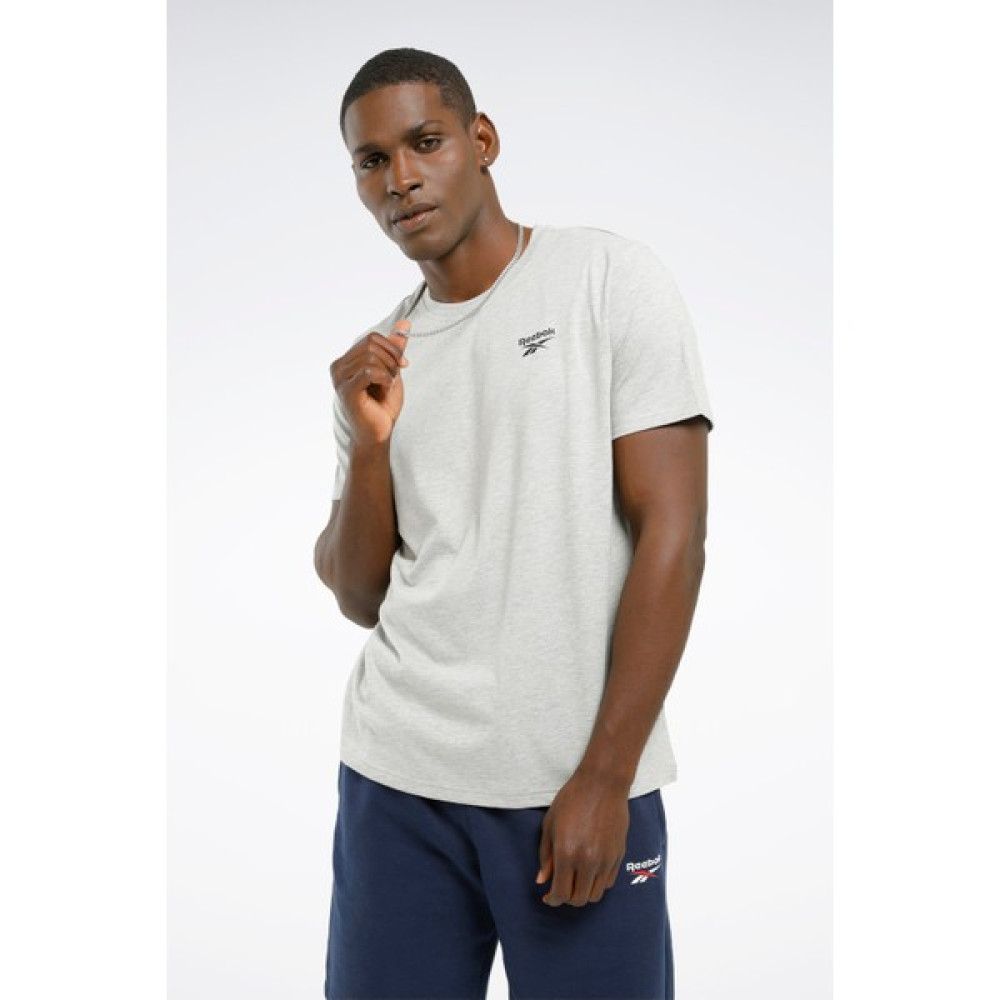 Reebok Rı Left Chest Logo Gri Erkek Kısa Kol T-Shirt T-Shirt & Sweatshirt (Outdoor) Fiyatı