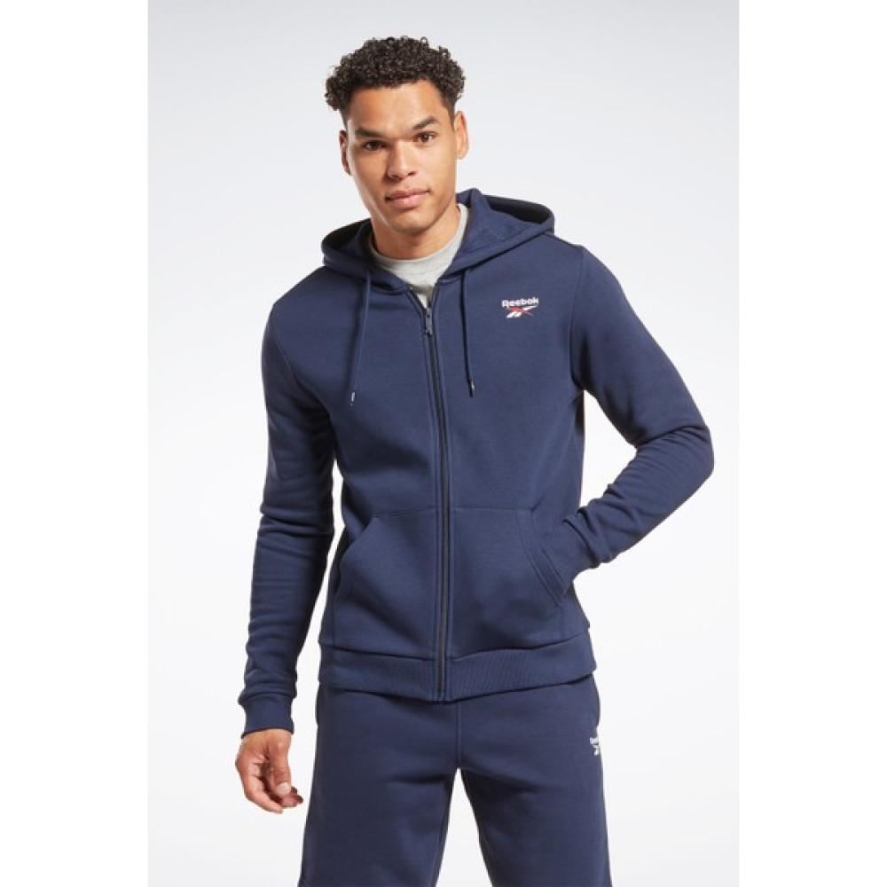 Reebok Rı Left Chest Logo Lacivert Erkek Eşofman Üstü T-Shirt & Sweatshirt (Outdoor) Fiyatı