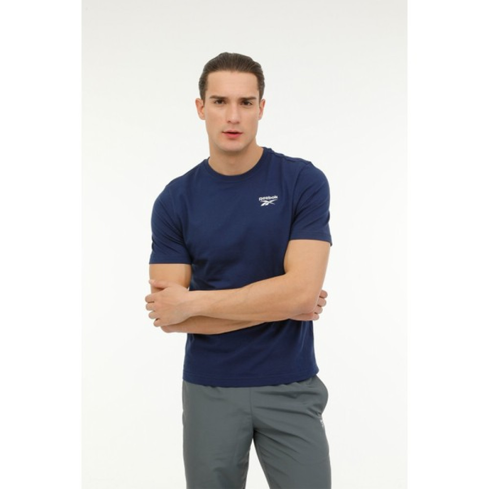 Reebok Rı Left Chest Logo Tee Lacivert Erkek Kısa Kol T-Shirt T-Shirt & Sweatshirt (Outdoor) Fiyatı
