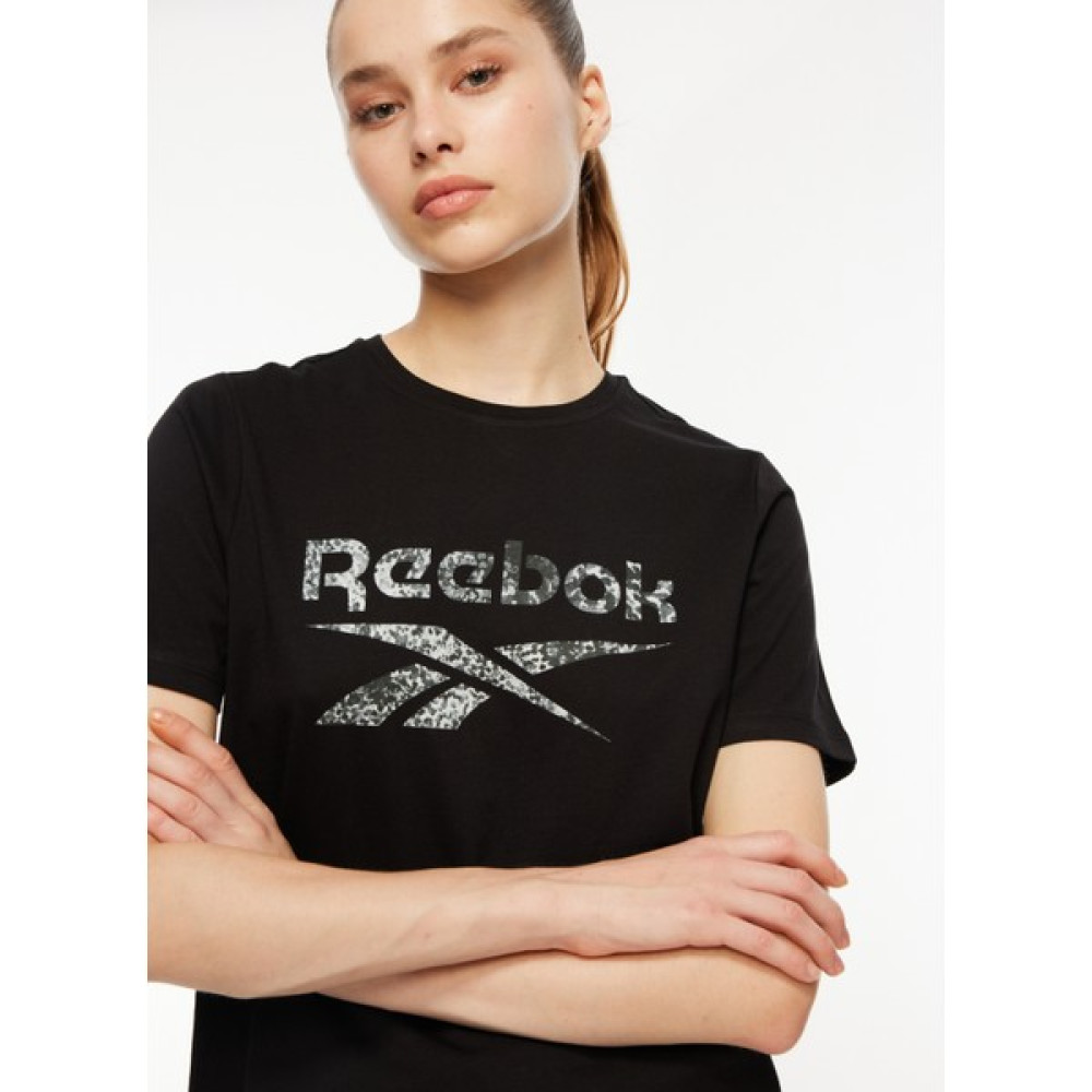 Reebok Siyah Kadın Yuvarlak Yaka T-Shirt II3216 Modern Safarı Graphıc Tee T-Shirt & Sweatshirt (Outdoor) Fiyatı