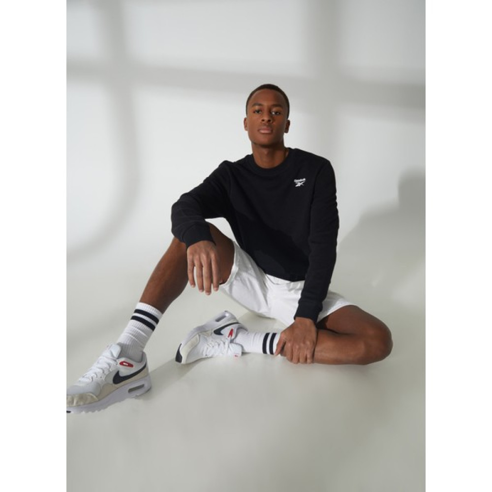 Reebok Yuvarlak Yaka Siyah Erkek H54798 Rı Ft Left Chest Cr T-Shirt & Sweatshirt (Outdoor) Fiyatı