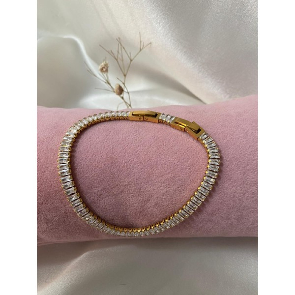 Reeder Jewelry Çelik Bileklik Su Yolu Kararmaz Bileklik - Gold Altın, Takı & Aksesuar Fiyatı