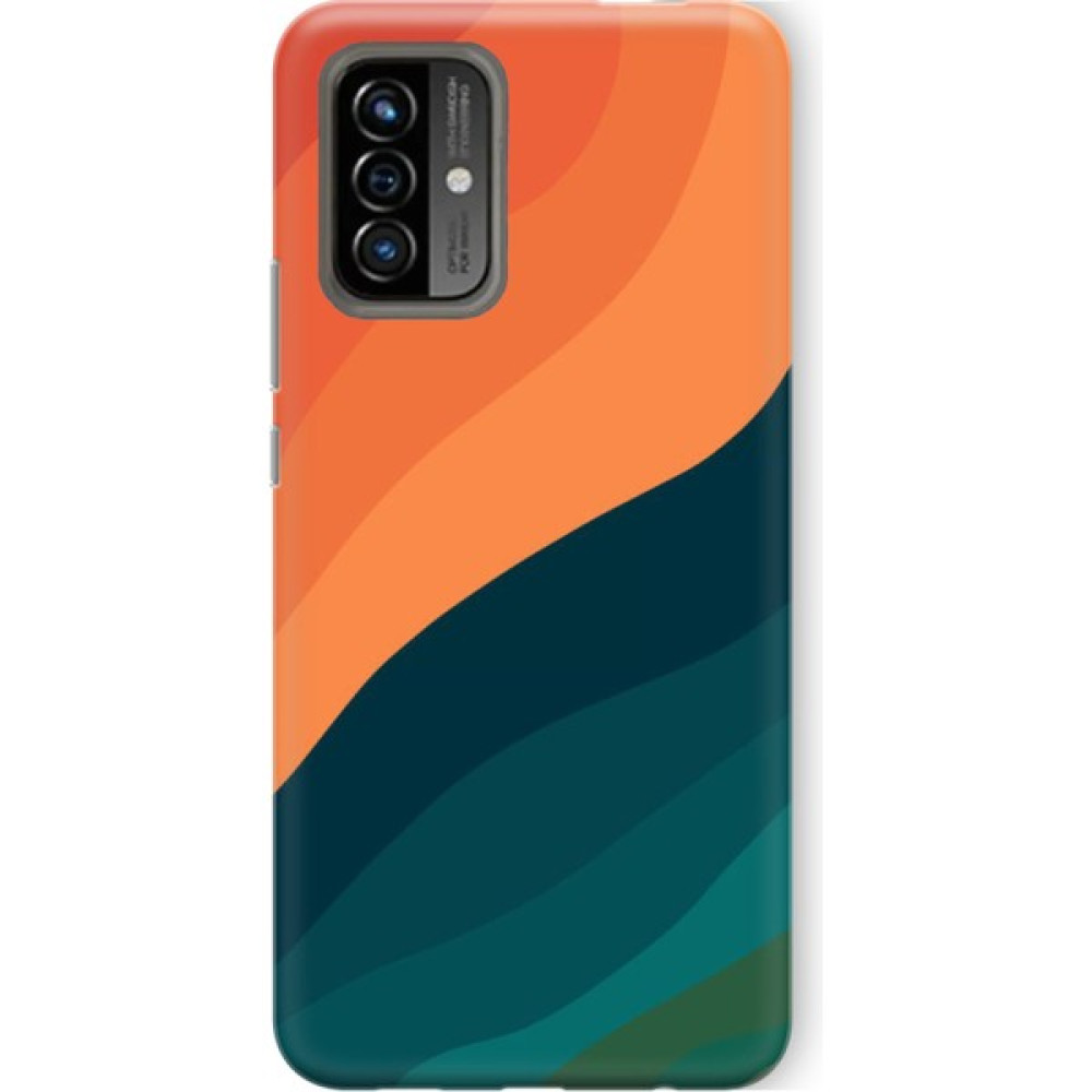 Reeder P13 Blue Max Lite 2022 Kılıf Kamera Korumalı Baskılı Silikon Kapak - Çizgilerno4 Cep Telefonu Kılıfı Fiyatı