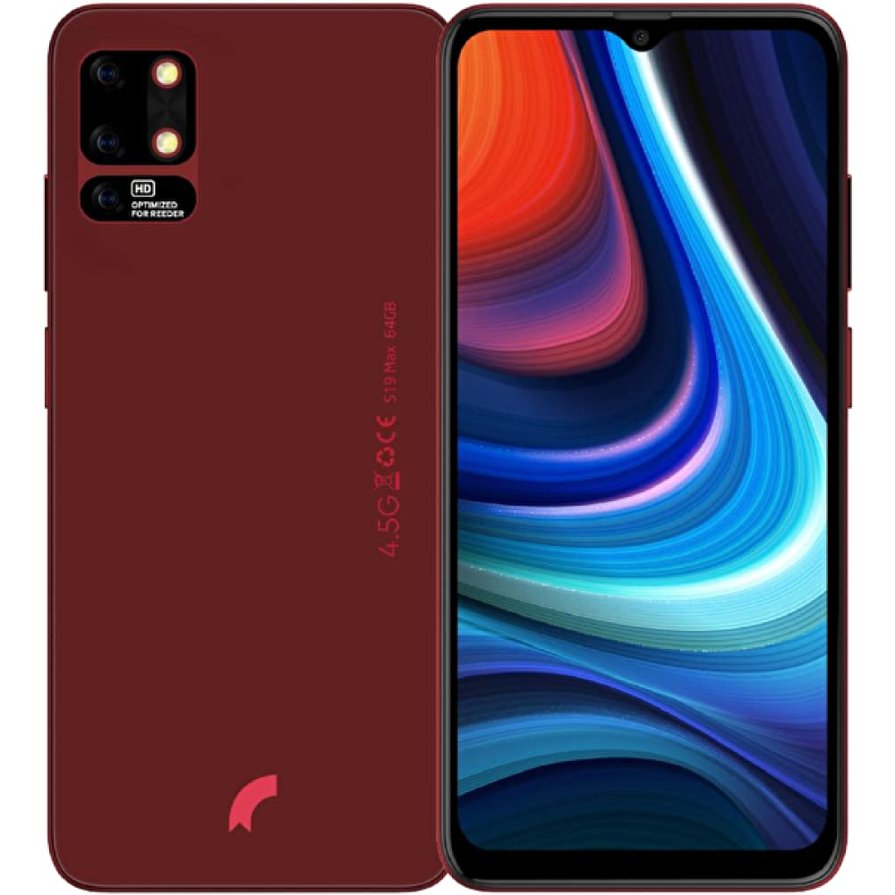 Reeder S19 Max 4Gb/64Gb Çift SIM Seri Koyu Kırmızı Cep Telefonu Cep Telefonları Fiyatı