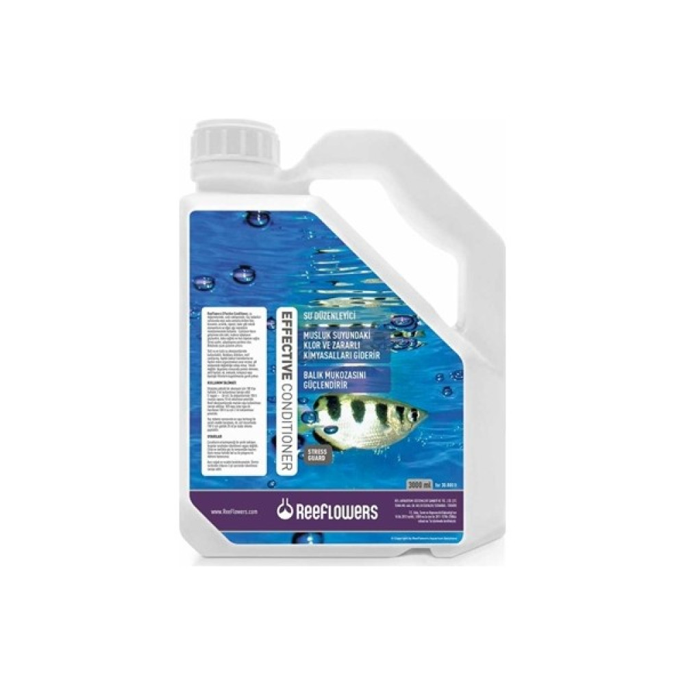 Reeflowers Effective Conditioner Su Düzenleyici 3000 Ml Evcil Hayvan Ürünleri Fiyatı