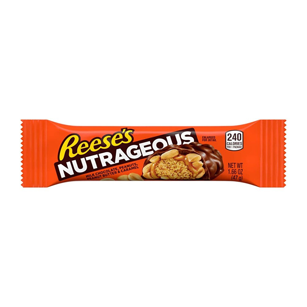 Reese's Nutrageous Yer Fıstıklı Sütlü Çikolatalı Bar 47 g Çikolata ve Gofret Fiyatı