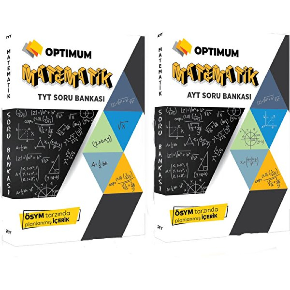 Referans Yayınları TYT ve AYT Optimum Matematik Soru Bankası Seti 2 Kitap Temel Yeterlilik Testi (TYT) Fiyatı