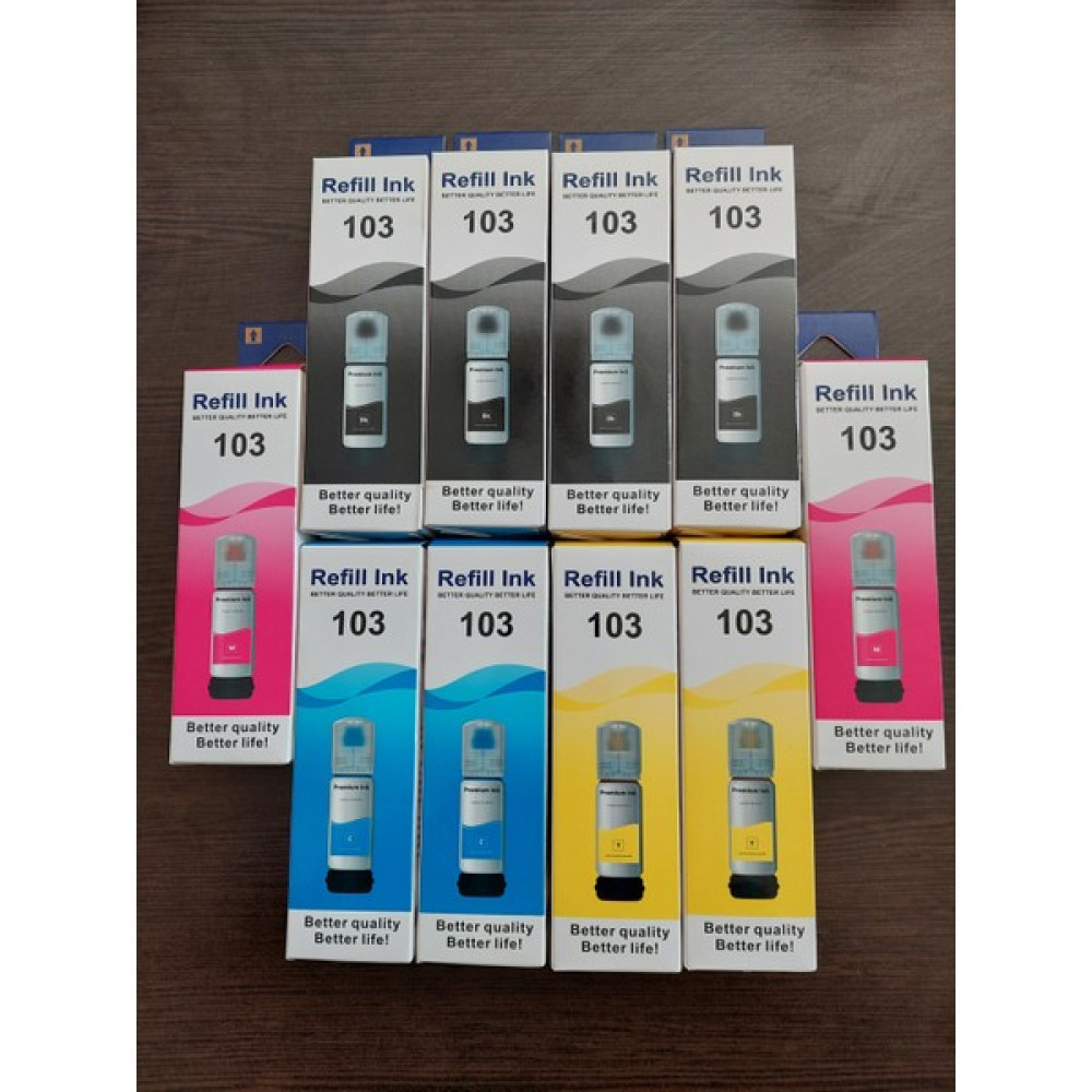 Refill Epson 103 Mürekkep - PRO Set - 4 Renk Kartuşlar Fiyatı