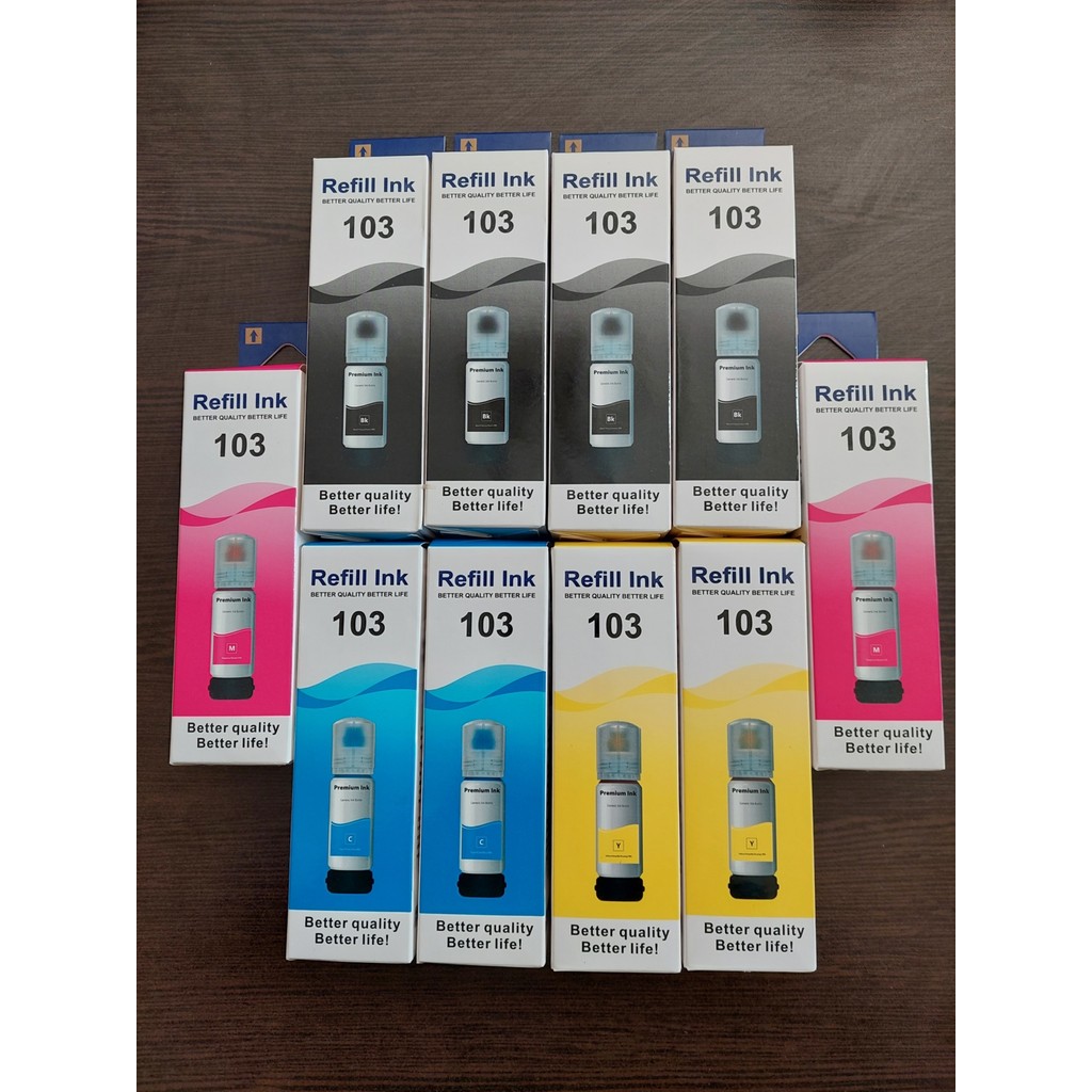 Refill Epson 103 Mürekkep - PRO Set - 4 Renk Diğer Fiyatı