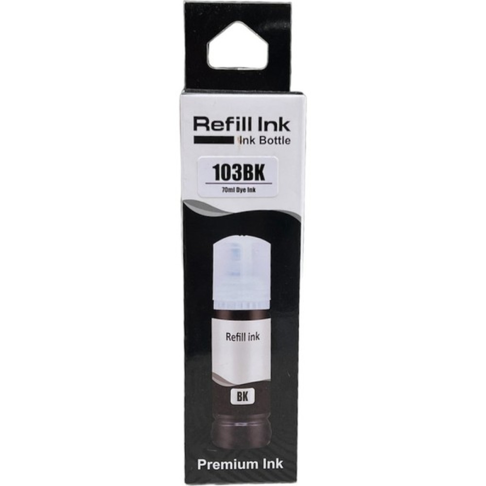 Refill Epson 103 Uyumlu Siyah Renk Mürekkep -L1210-L1250-L3210-L3211-L3250-L3251-L3256-L3260-L5290-L5296 Kartuş Dolum Ürünleri Fiyatı