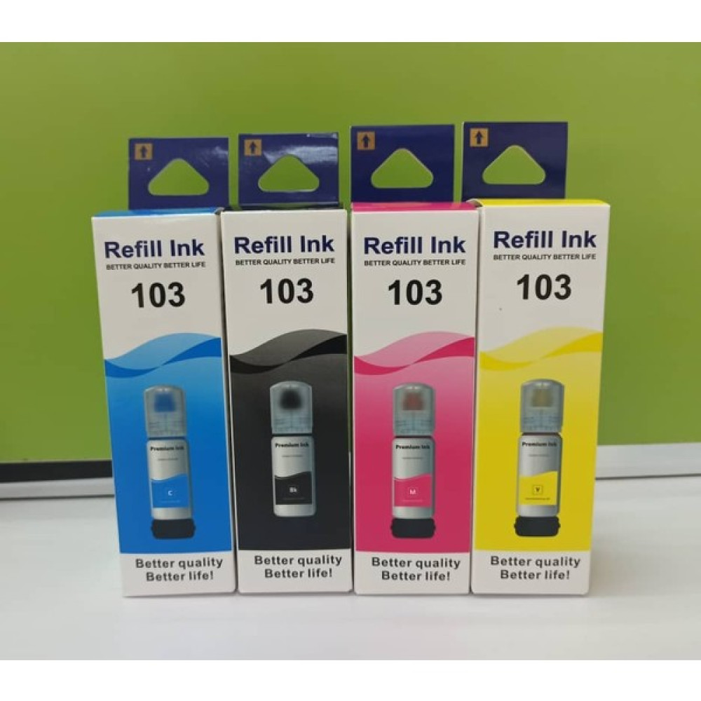 Refill EPSON103 Mürekkep - BK Pigment - Siyah Kartuşlar Fiyatı
