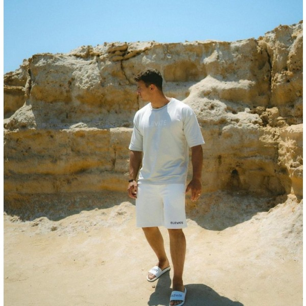 Refined T-Shirt Gri Melanj Oversize Erkek T-shirt Fiyatı