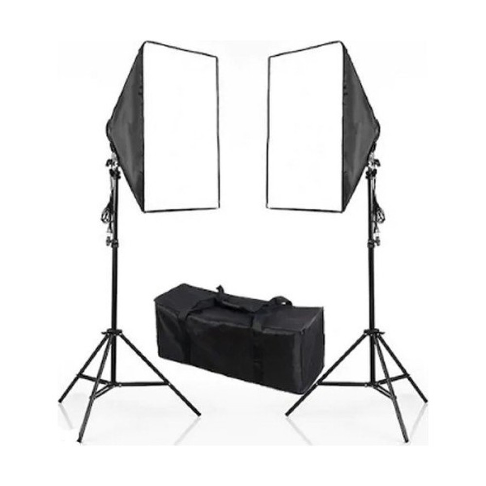 Refleks Ikili Sürekli Işık Seti Softbox 50X70 Tek Duy Ampul Hariç Video Kamera Aksesuarları Fiyatı