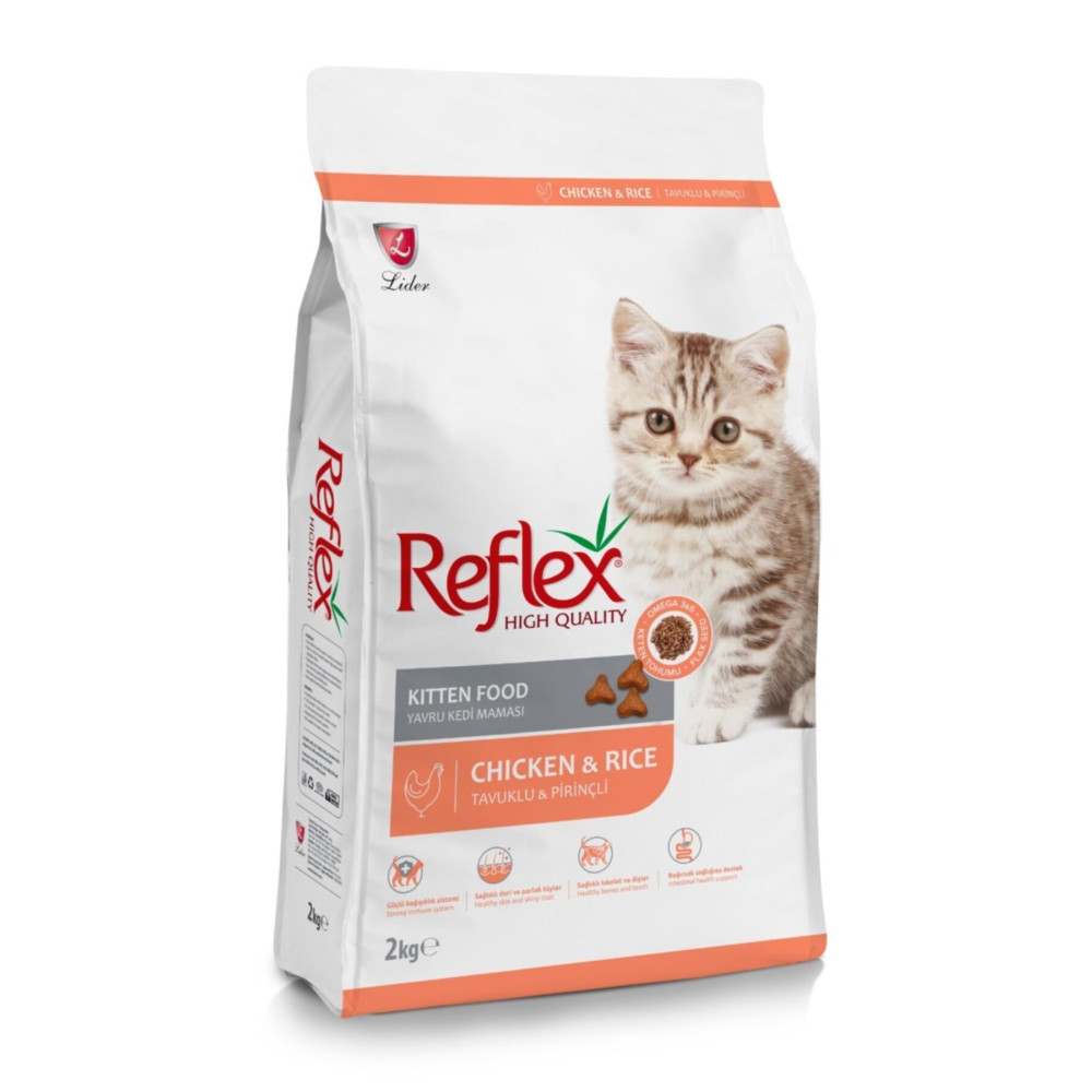 Reflex Kitten Tavuklu Ve Pirinçli Yavru Kedi Maması 2 Kg Evcil Hayvan Ürünleri Fiyatı