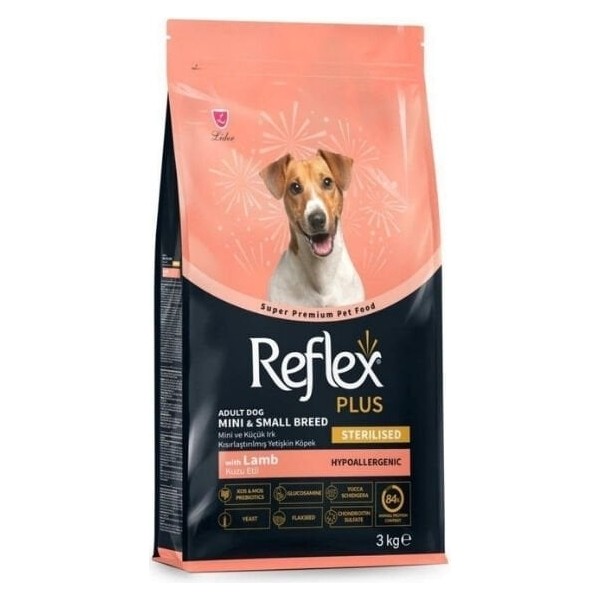 Reflex Plus Kuzu Etli Mini ve Küçük Irk Kısırlaştırılmış Yetişkin Köpek Maması 3 kg - Belirtilmemiş Evcil Hayvan Ürünleri Fiyatı