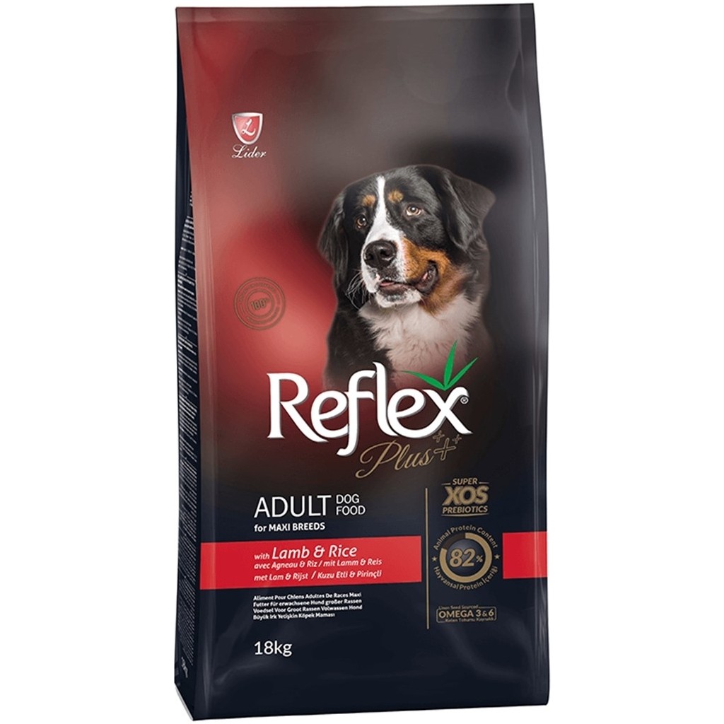 Reflex Plus Kuzu Etli Yetişkin Köpek Maması 18 kg Orta ve Büyük Irklar İçin Besleyici Formül Evcil Hayvan Ürünleri Fiyatı