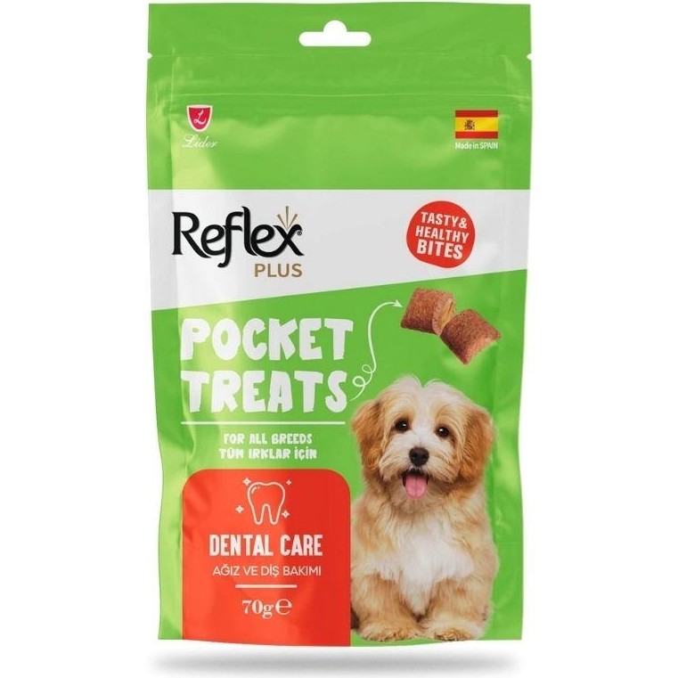 Reflex Plus Pocket Treats Ağız ve Diş Sağlığı Için Köpek Ödül Maması 70 gr Evcil Hayvan Ürünleri Fiyatı