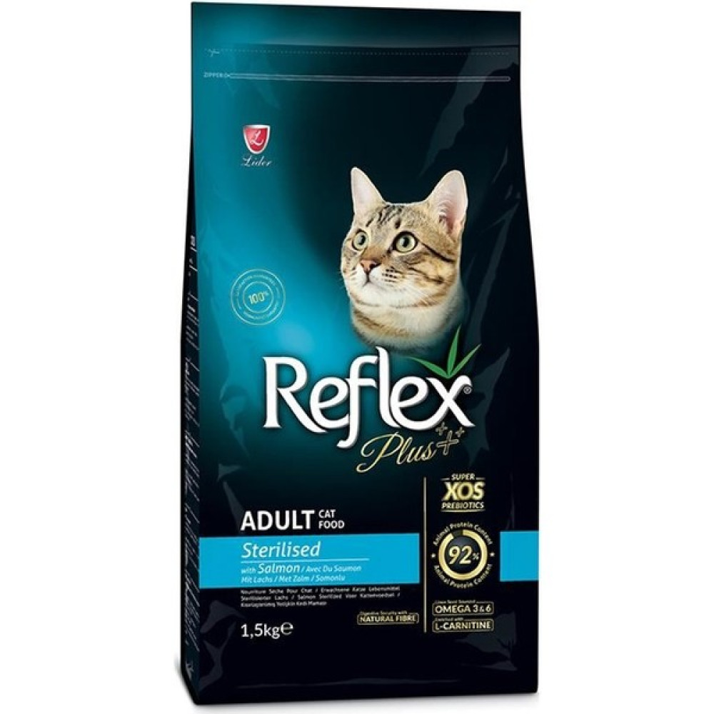 Reflex Plus Somonlu Kısırlaştırılmış Kedi Maması 1,5kg Evcil Hayvan Ürünleri Fiyatı