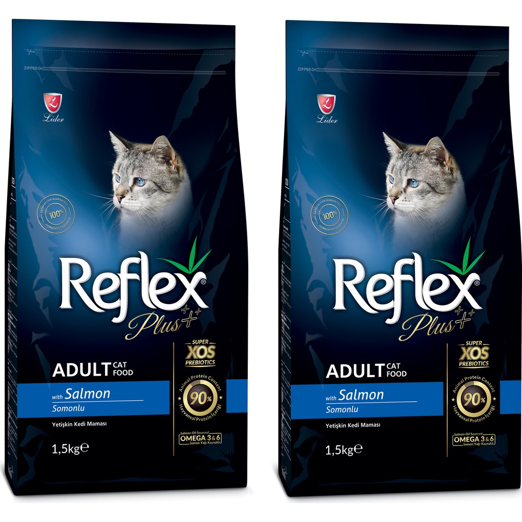 Reflex Plus Somonlu Yetişkin Kedi Maması 1.5 kg x 2 Adet Evcil Hayvan Ürünleri Fiyatı