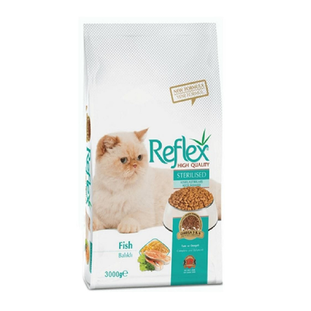 Reflex Sterilised Kısırlaştırılmış Balıklı Yetişkin Kedi Maması 3 Kg Evcil Hayvan Ürünleri Fiyatı