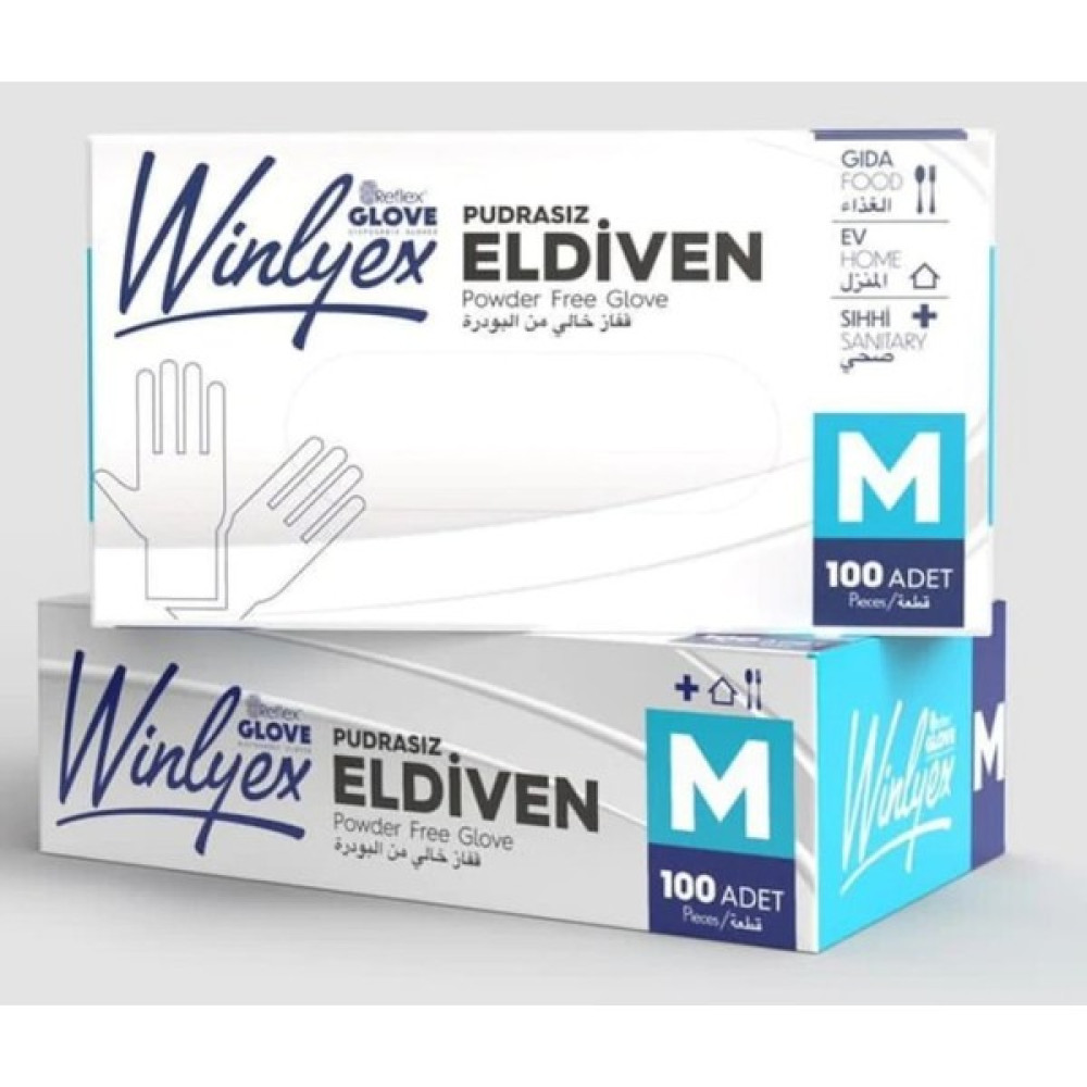 Reflex Winylex Eldiven Beden:m 1 Koli (19 Kutu + 1 Kutu) Temizlik Malzemeleri Fiyatı
