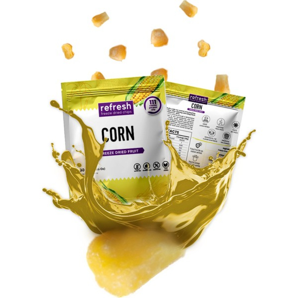 Refresh Chips FREEZE DRY MISIR -DONDURULARAK KURUTULMUŞ -30gr - 1 Adet Diğer Fiyatı
