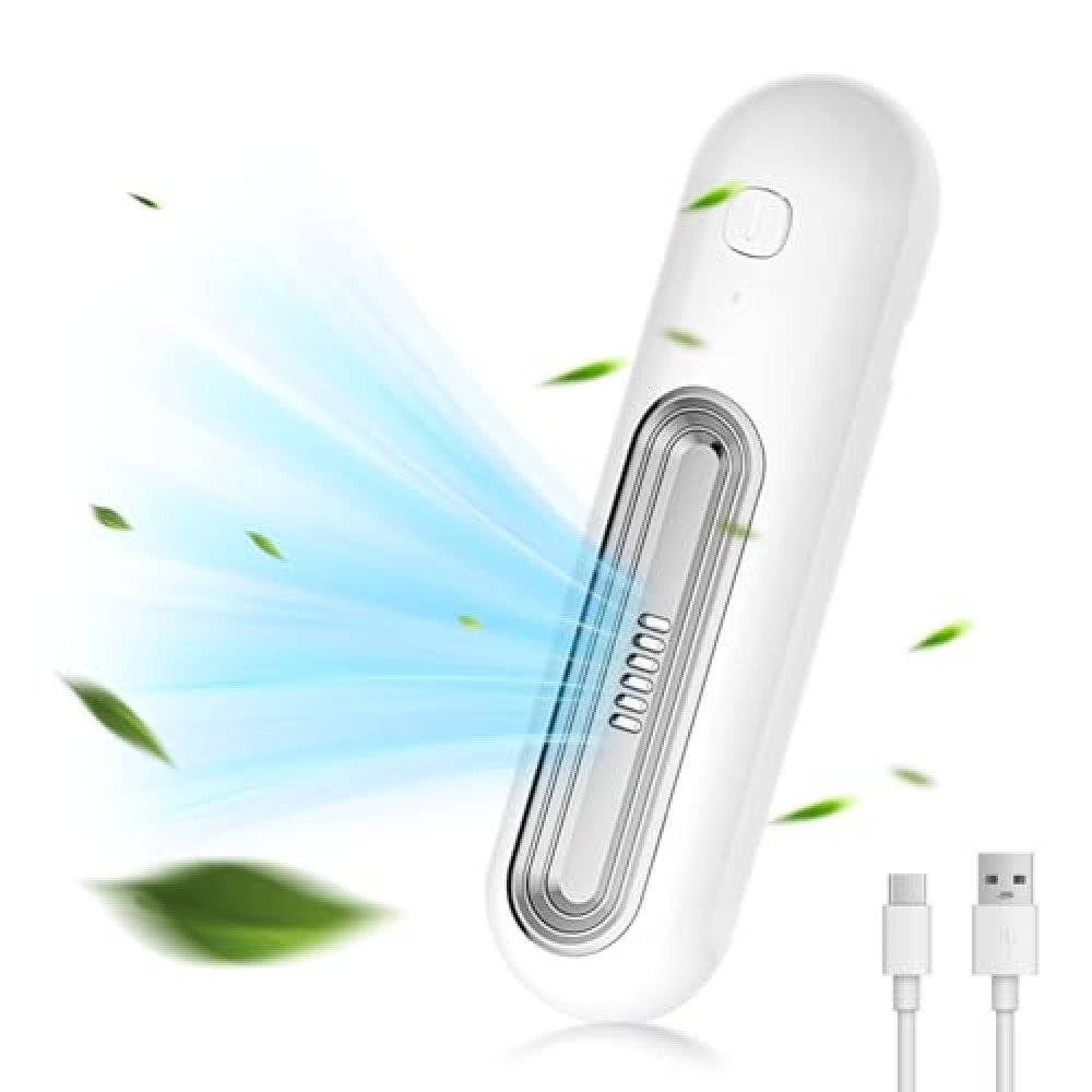 Refrigerator USB Rechargeable 2 Modes Refrigerator Deodorizer Odor Eliminator Refrigerator Deodorizer for Fridge Car Closet Wardrobe