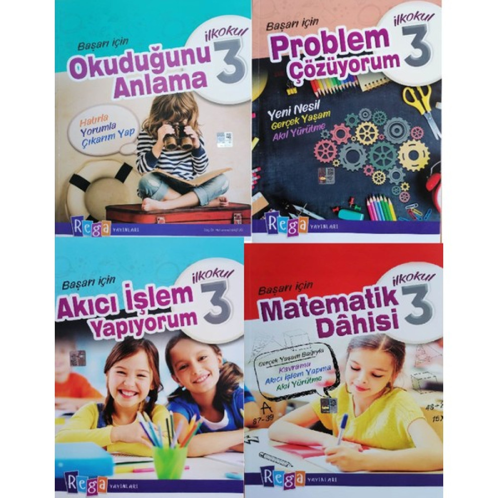 Rega Yayınları 3. Sınıf Başarı Için Geliştiren Özel Set Kaynak Kitapları Fiyatı