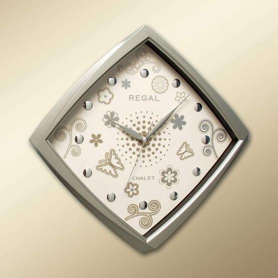 Regal 0434-GI Kelebek Desenli Duvar Saati