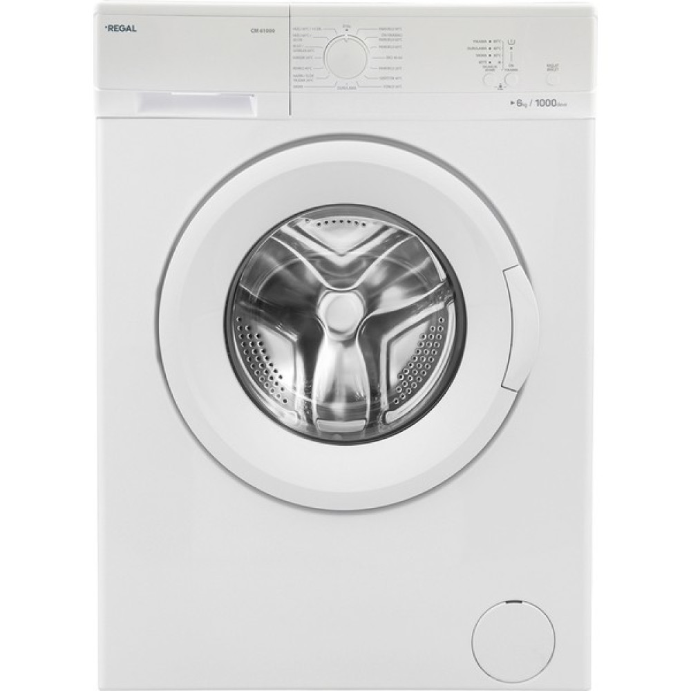 Regal CM 61000 6 Kg 1000 Devir Çamaşır Makinesi - Beyaz Çamaşır Makineleri Fiyatı